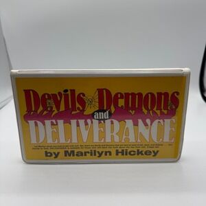 Marilyn Hickey Devils Demons Deliverance Cassette Set 3 Tape Christian Sermon